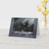 Leben Sie Ihre Leidenschaft Karte (Gelbe Blume)