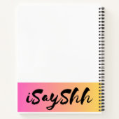 leben Sie Ihre Leidenschaft Notizblock (Rückseite)