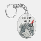 Leben Sie Ihren Traum Schlüsselanhänger (Vorderseite links)