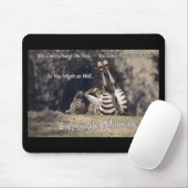 Leben Sie im Moment Mousepad (Mit Mouse)