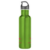 Leben Sie im Moment Trinkflasche (Rückseite)