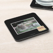 Leben Sie nie wieder in einem Käfig Untersetzer (Linke Seite)