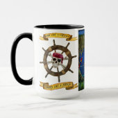 LEBEN SIE WIE EIN KAPITÄN PARTY LIKE A PIRATE TASSE (Links)