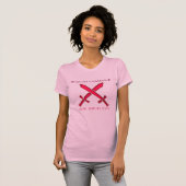 Leben Sie wie ein Krieger T-Shirt (Vorne ganz)