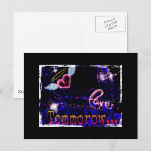 Leben Sie wie.... Postkarte (Vorne/Hinten)