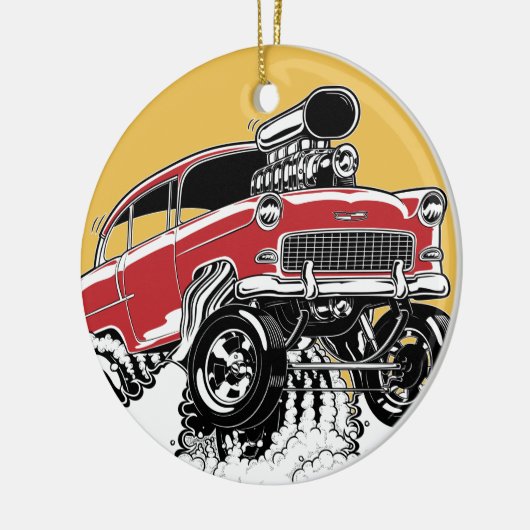 LEBEN SIE ZUR STANGE! 55 Gasser Keramik Ornament (Links)