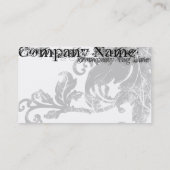 Leben Sie zur Strickgeschäftskarte Visitenkarte (Rückseite)