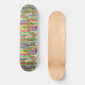 Leben Skateboard (Vorderseite)