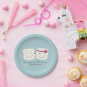 Leben S'more Spaß-Eibisch-Freund-Teller Pappteller (Party)