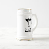 Leben Stein Chais 4 Bierglas (VorderseiteRechts)