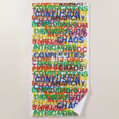 Leben Strandtuch (Vorderseite)