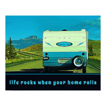 Leben stürzt ab, wenn Ihre Zuhause Vintage Camper