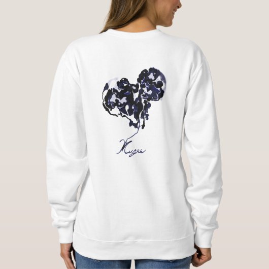 Leben Sweatshirt (Rückseite)