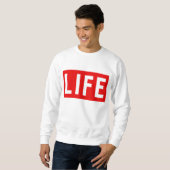 LEBEN Sweatshirt (Vorne ganz)