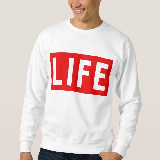 LEBEN Sweatshirt (Vorderseite)