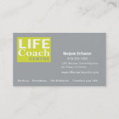 Leben-Trainer-Mitte-persönliche Ziele motivierend Visitenkarte (Rückseite)