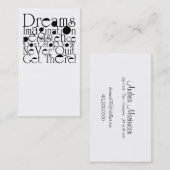 Leben-Trainer-Ratgeber Visitenkarte (Vorne/Hinten)