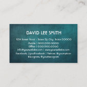 Leben-Trainer Visitenkarte (Rückseite)