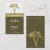 Leben-Trainer-Visitenkarte-Schablone Visitenkarte (Vorne/Hinten)