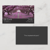 Leben-Trainer-Visitenkarte Visitenkarte (Vorne/Hinten)