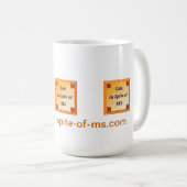 Leben trotz Mitgliedstaat-Tasse Kaffeetasse (VorderseiteRechts)