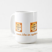 Leben trotz Mitgliedstaat-Tasse Kaffeetasse (Vorderseite Links)