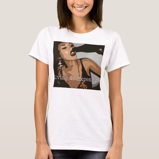 Leben Turbos Blanco ist teures Getränk-T-Shirt T-Shirt (Vorderseite)