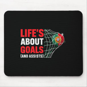 Leben über Ziele und das Funny Sprichwort Zitat So Mousepad