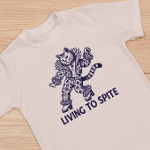 Leben, um die lustige Katze Illustriert zu verteil T-Shirt