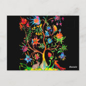 Leben und Fauna Postkarte (Rückseite)