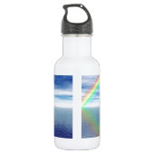 Leben und Hoffnung Edelstahlflasche (Rückseite)