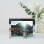 Leben und Licht Postkarte (Stehend Vorderseite)