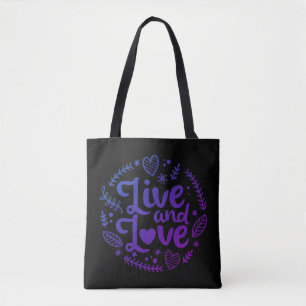 Leben und Liebe Tasche