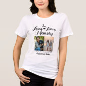 Leben und lieben Tri-Blend shirt (Vorderseite)
