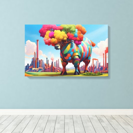 Leben und Revolution Leinwanddruck (Insitu (Holzboden))