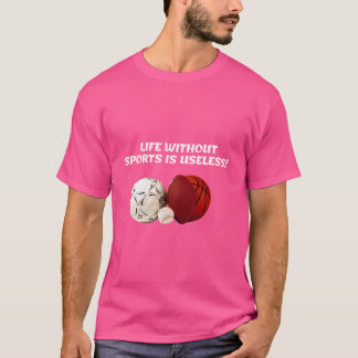 Leben und Sport T-Shirt
