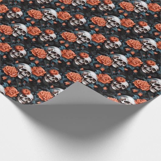 Leben und Tod Geschenkpapier (Ecke)