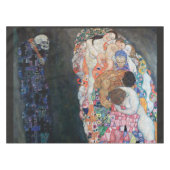 Leben und Tod und die VirgGustav Klimt Fleece B Tischdecke (Vorderseite (Horizontal))