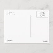 Leben- und Todesbäume im Tal Postkarte (Rückseite)