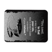 Leben und Werte, Illustriertes Existentialismus-Zi Magnet (Horizontal)