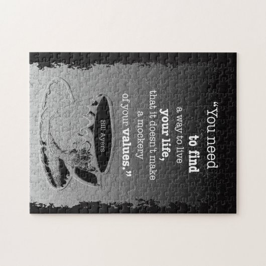 Leben und Werte, Illustriertes Existentialismus-Zi Puzzle (Horizontal)