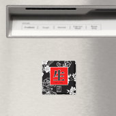 Leben. Vida. 生.  Magnet (In Situ (Geschirrspüler))