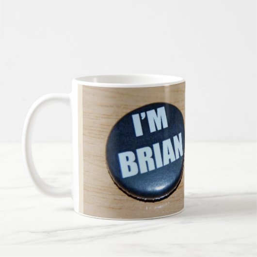 Leben von Brian-Tasse Kaffeetasse (Links)