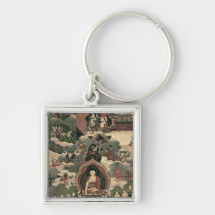 Leben von Buddha Sakymuni Schlüsselanhänger