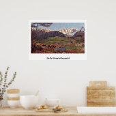 Leben von Giovanni Segantini Poster (Küche)