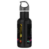 Leben von Gräbern Edelstahlflasche (Rückseite)