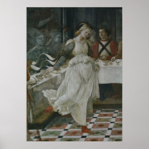 Leben von John dem Täufer - Herodes Bankett - Lipp Poster