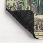 Leben von Martin Luther u. Helder der Verbesserung Mousepad (Ecke)