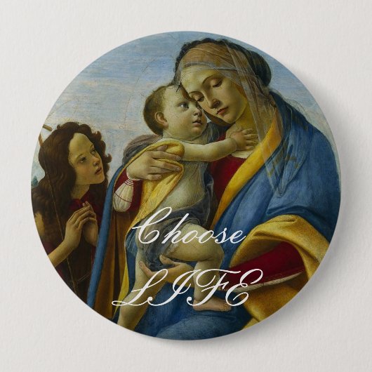 Leben wählen button (Vorderseite)