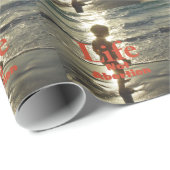 Leben wählen geschenkpapier (Rolleneckpunkt)